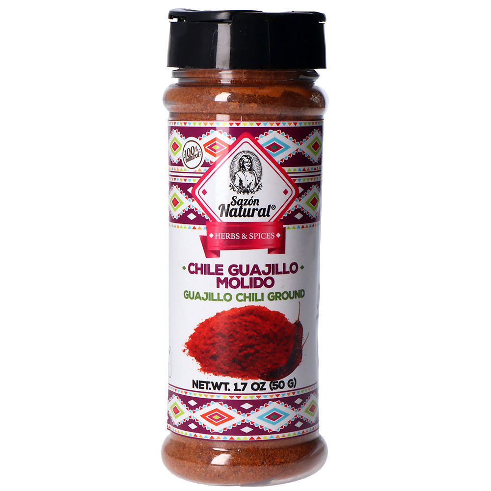 Mexgrocer Europe Sazon Natural Guajillo Chilli Powder 12 x 50g Buy